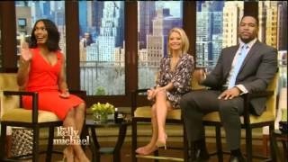 Angela Bassett interview Live! With Kelly and Michael 02.22.2016