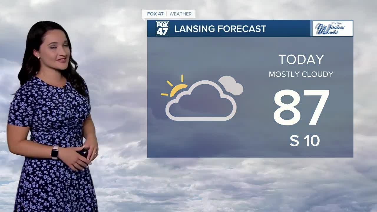 Today's Forecast: Warmer temperatures with increasing clouds - YouTube