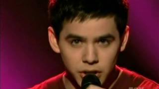 31. Top 7 - "When You Believe" by David Archuleta