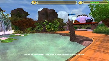 Zoo Tycoon 2 - Waterfalls Entrance