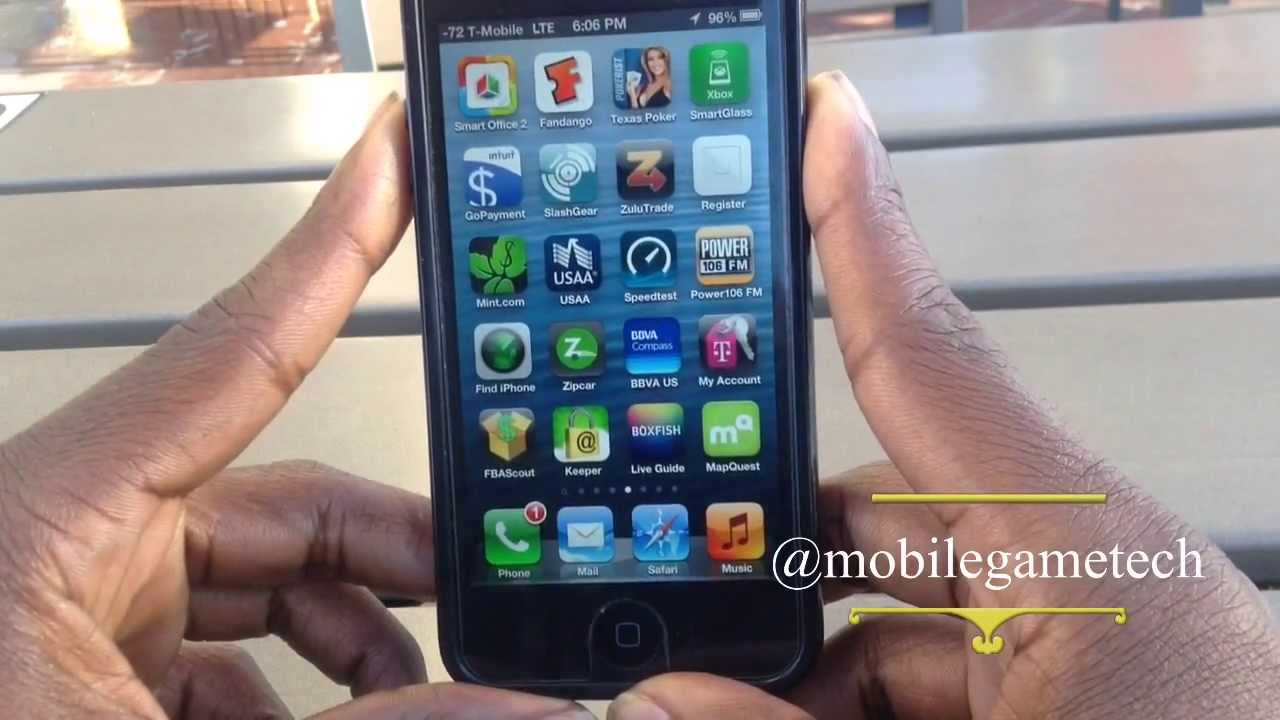 How To Enable 4G LTE on T-Mobile iPhone 5!!!! - YouTube