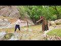 Asghar  halimes nomadic shopping  waterfall adventure