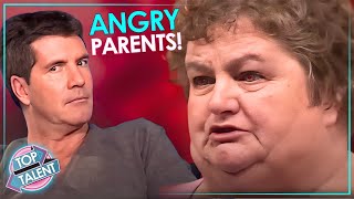 ANGRY Contestants Parents CONFRONT Simon Cowell!