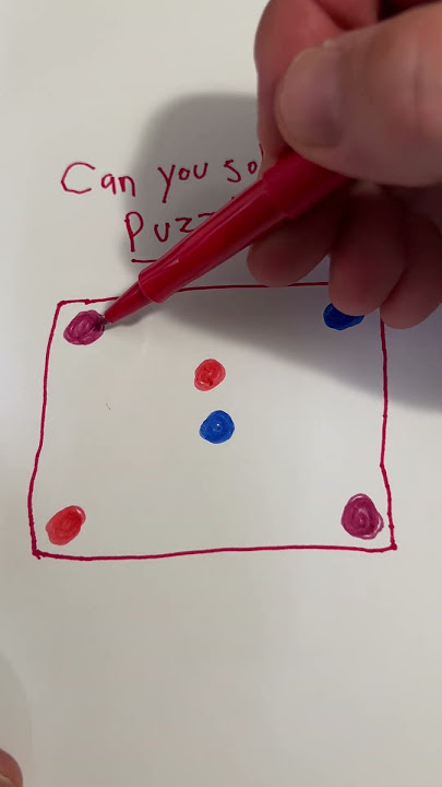 SOLVED - Connect same Color Dots without crossing lines! #games #game #puzzle #braingames