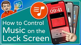 How to Control Music on your Lock Screen ⭐ iOS 16 Tips screenshot 2