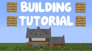 Minecraft: Building Tutorial - Part 5 - Medieval Styled Farmers House!