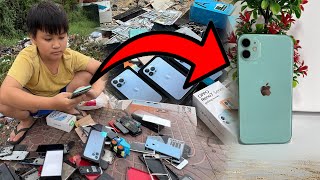 Restoration IPhone 11, Restoring Destroyed Abandoned Phone