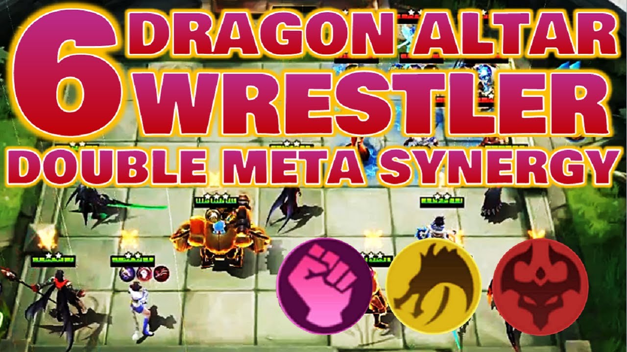 6 WRESTLER 6 DRAGON ALTAR BUILD - MAGIC CHESS TIPS & GAMEPLAY | Mobile Legend Bang Bang