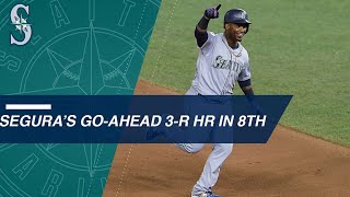 Jean Segura belts go-ahead three-run home run in 8th