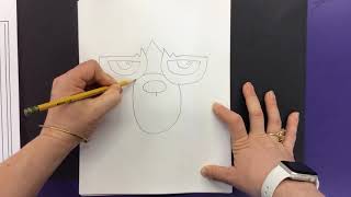 How to Draw Grumpy Cat