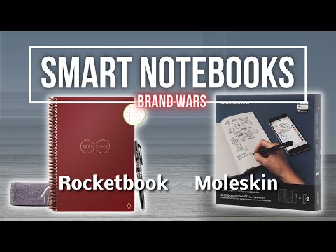 ?️ Rocketbook vs Moleskine Smart Notebook 2022