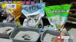 REVIEW PASIR GUMPAL WANGI (BENTONITE) BANYAK BGT MERKNYA ! (PART II)