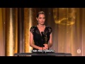 Речь Анджелины Джоли во время вручения премии «Оскар» за благотворительность.