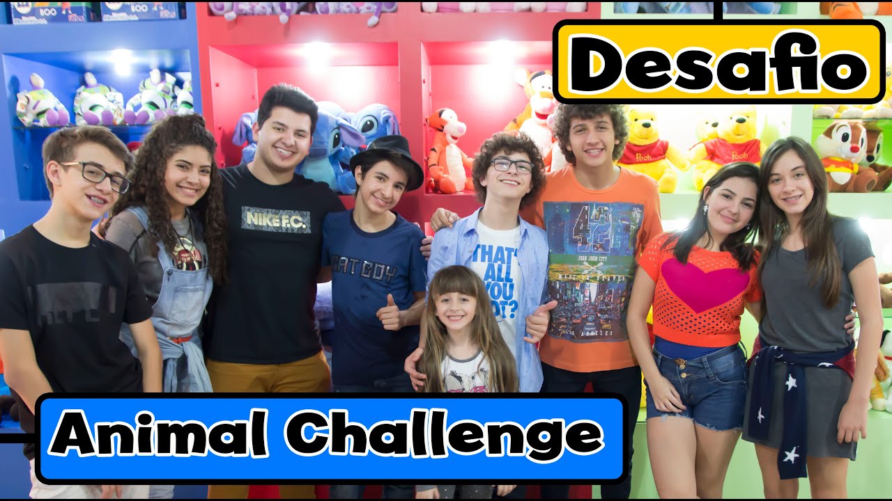 Desafio - Animal Challenge (ft. Ana, Lipe, Gabriel, Graciely, Carol, Rick e Sophia)