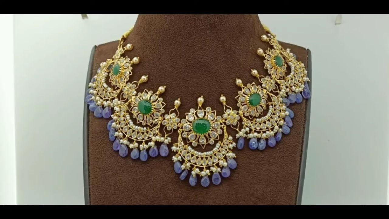 Latest gold neck designs/jewellery 