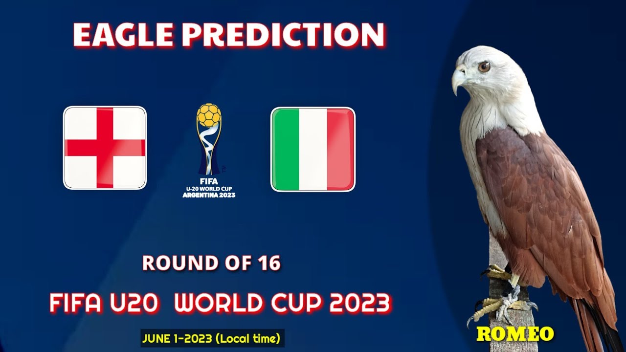 England vs Italy | FIFA u20 World Cup 2023 | Round of 16 | Eagle ...