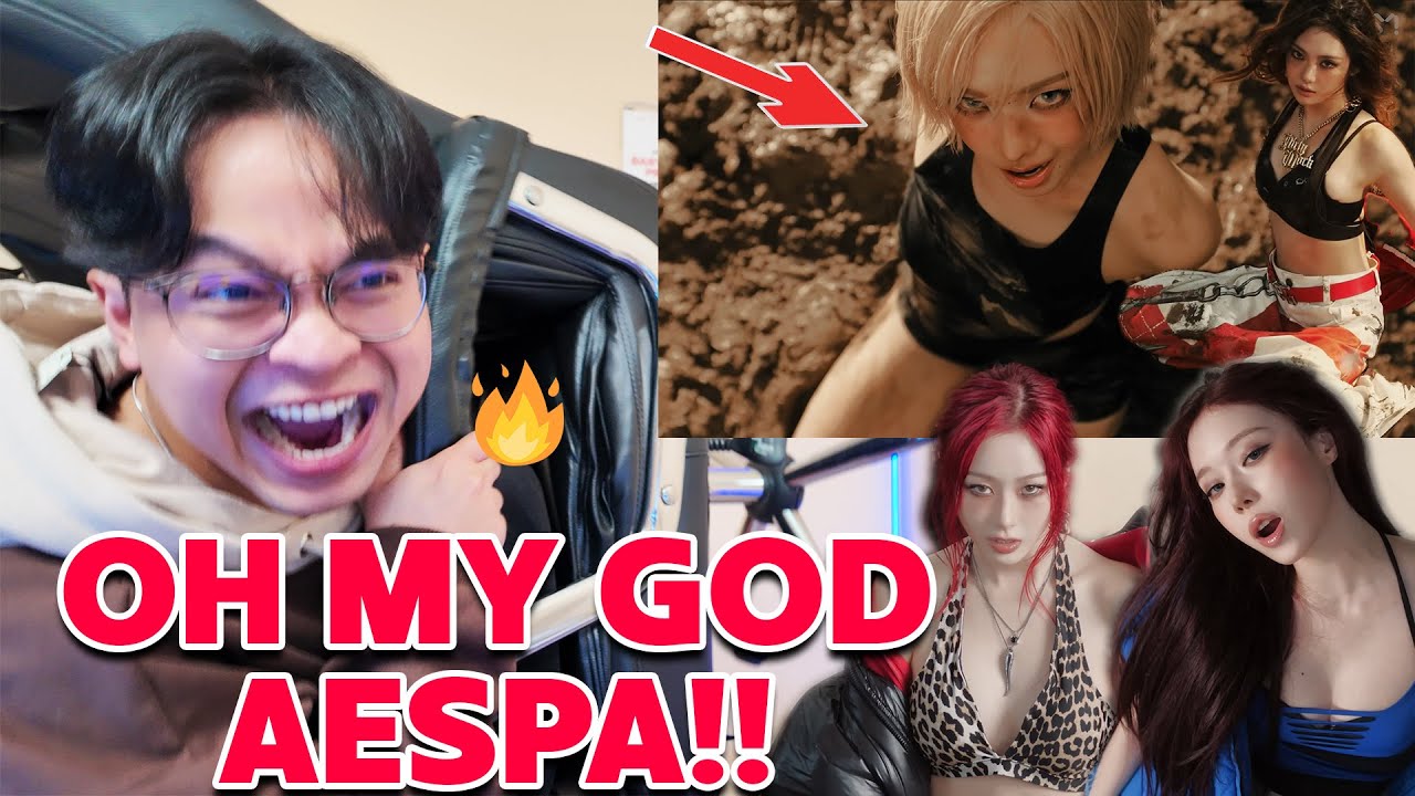 aespa 에스파 - 'Dirty Work' MV REACTION!!