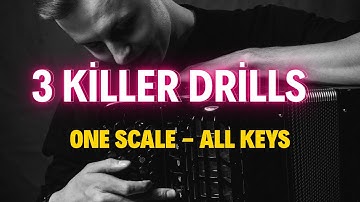 Accordion Scale Practice (Part 3): Advanced Scale Drills for Jazz Accordionists +PDF!