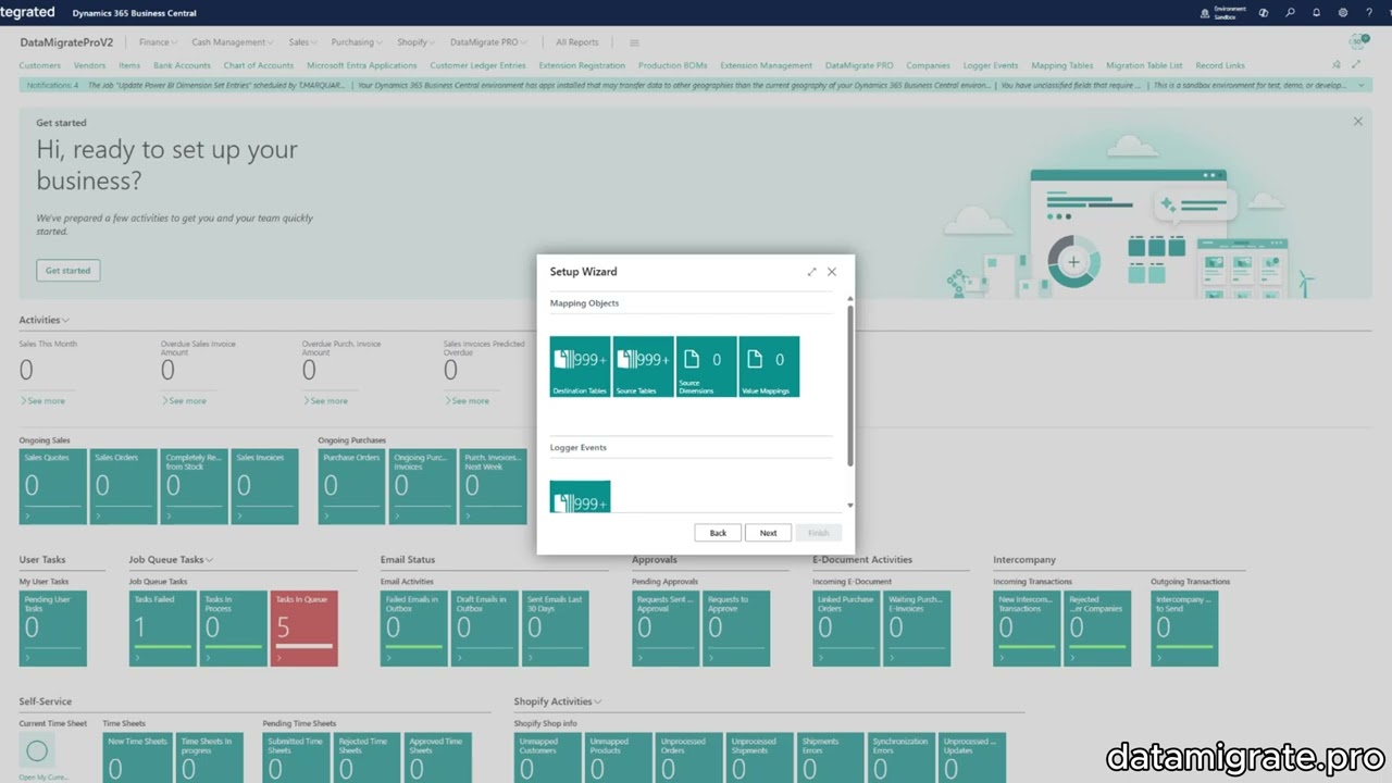 DIRECT Migration from Dynamics NAV / Navision to Business Central