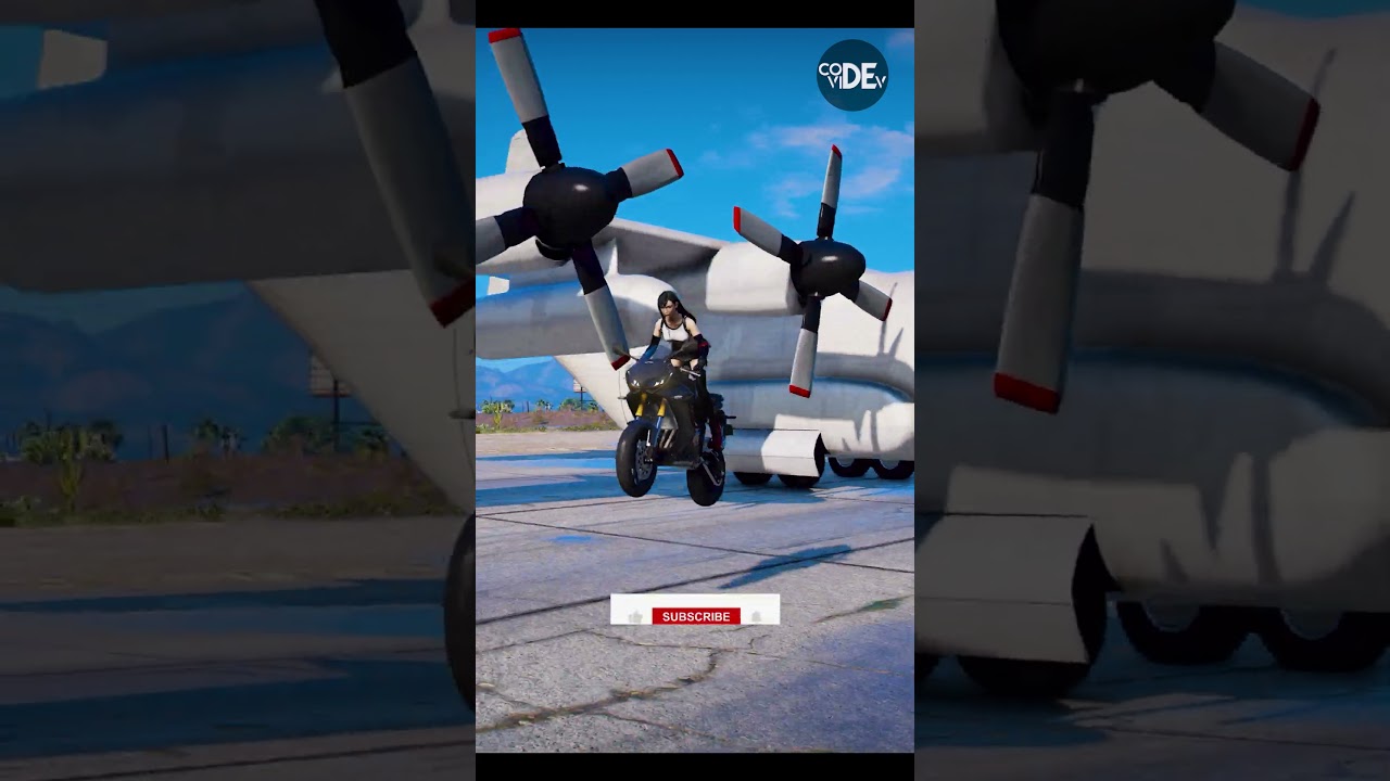 NINJA ZX10R VS HONDA CBR650R GTA 5 STORY P11 #shorts #viral #gta5