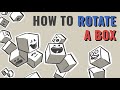 How to rotate a box in perspective