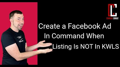How To Post a Facebook Ad in Command When Listing Isn