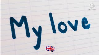 8 Ways to Write My Love in different languages π