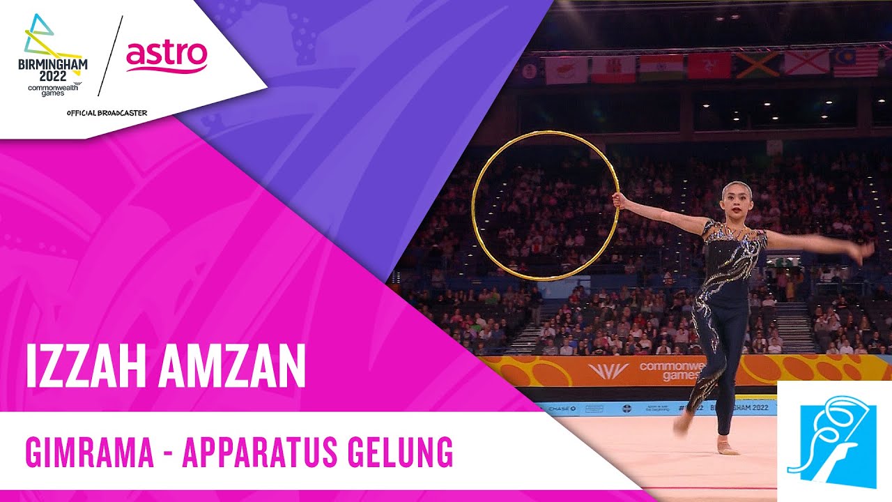 Izzah Amzan | Gimrama - Apparatus Gelung | Sukan Komanwel 2022