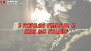 Download Lagu DJ ROMLOS PROPUN X NAN PAHAM Full  MP3