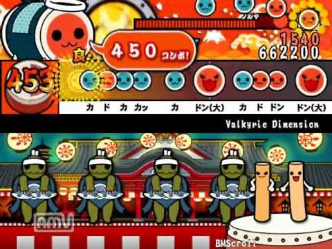 太鼓さん次郎　Valkyrie Dimension　創作譜面：しょ～ま！