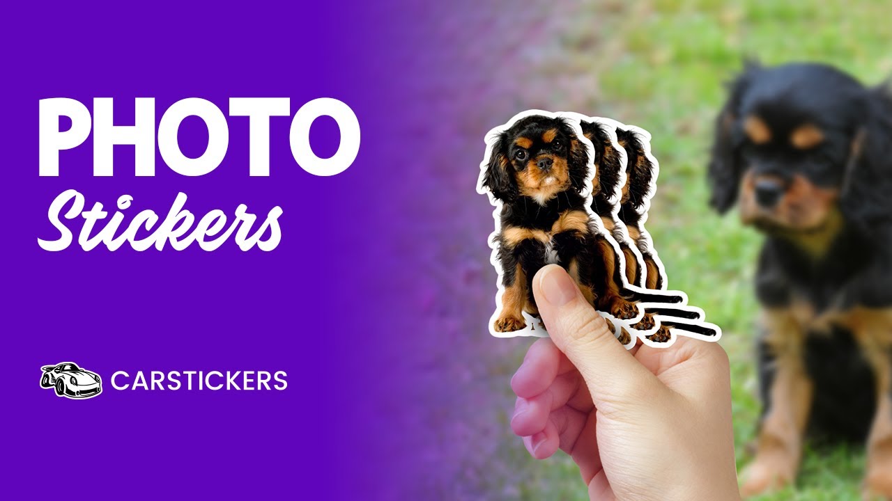Custom Photo Stickers turn your pictures into stickers YouTube