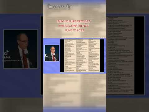 Dr Steven Greer Disclosure Project press conference June 12 2023