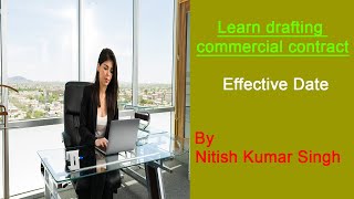 Effective Datecontract Draftingcommercial Contract