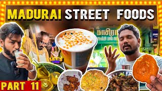 Top 10 Madurai Street Foods - Part 11 ‼️ Madurai Street Food | Madurai Food Review #madurai
