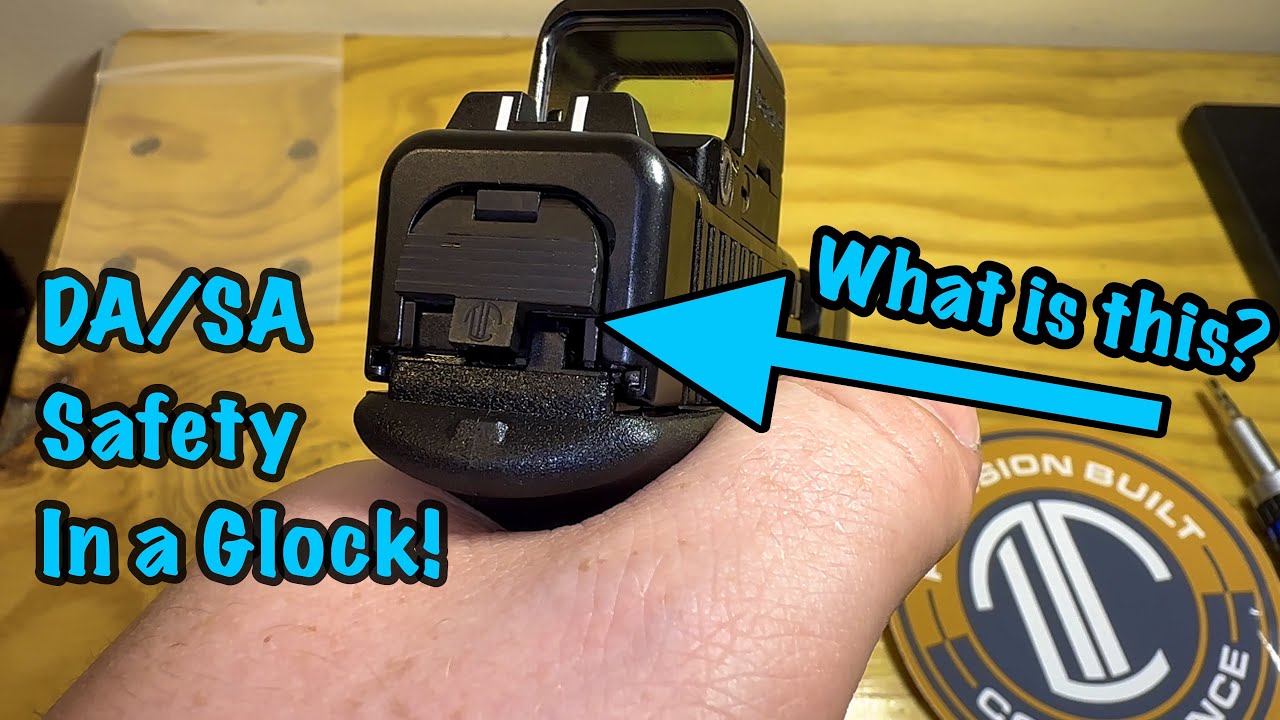 The LTT Striker Control Device for Glock Pistols-DA/SA IWB Safety in a Striker Fired Platform