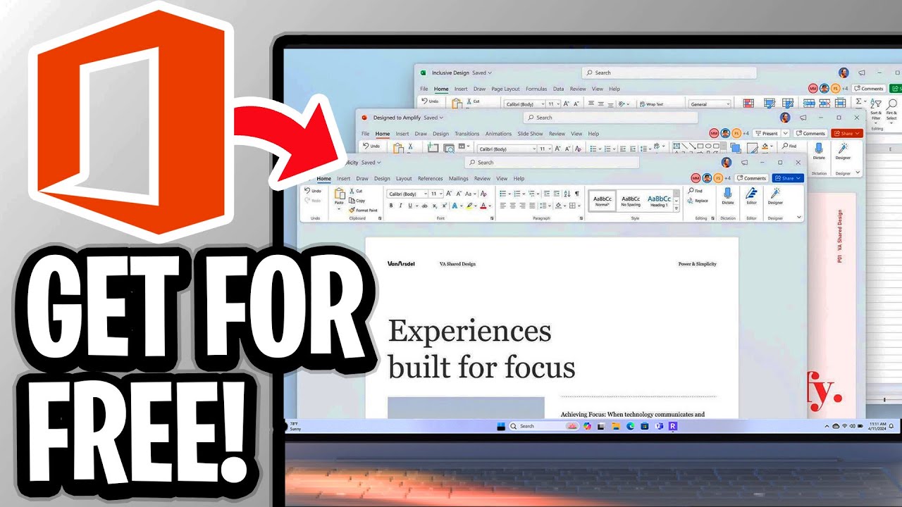 How To Get Microsoft Office For Free - Full Guide - YouTube