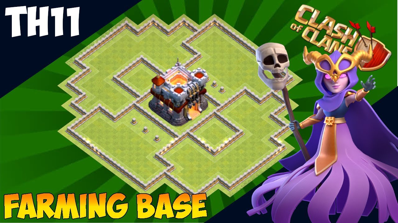 NEW BEST! TH11 dark elixir farming base 2021 WITH LINK | PROTECT YOUR DARK ELIXIR ! | Clash of Clans