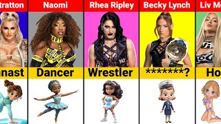 Wwe Female Wrestlers First Job Before Wrestling 2000 - 2025