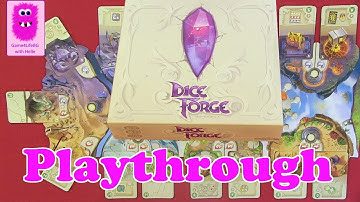 Dice Forge, Playthrough (In English, board games, tabletop games)
