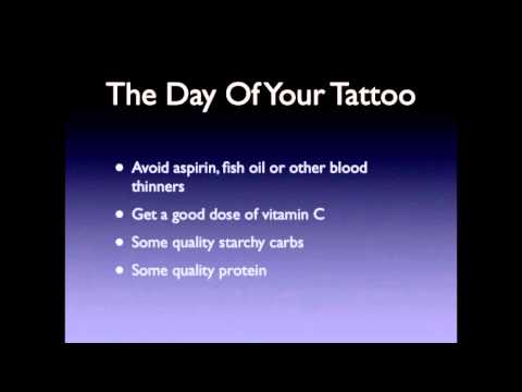 How To Prepare For Your Tattoo