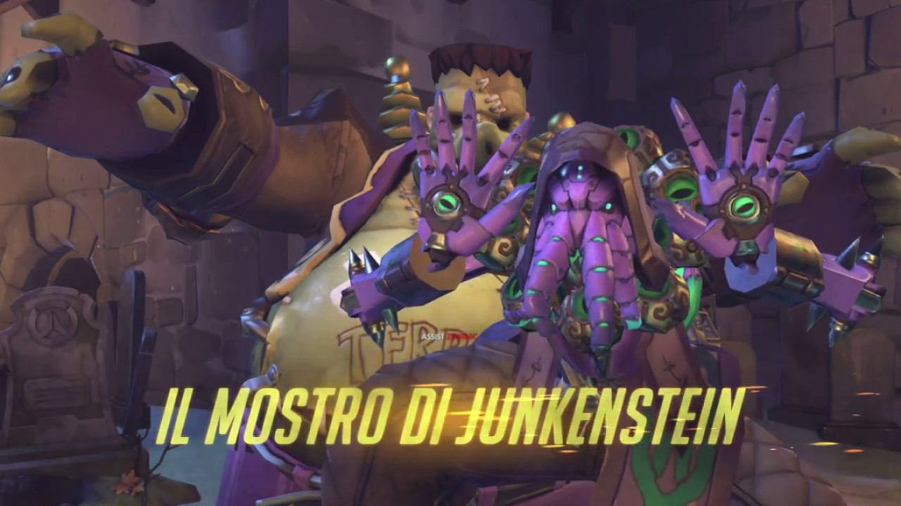 Overwatch - Zenyatta Photobombing in Junkenstein's Revenge