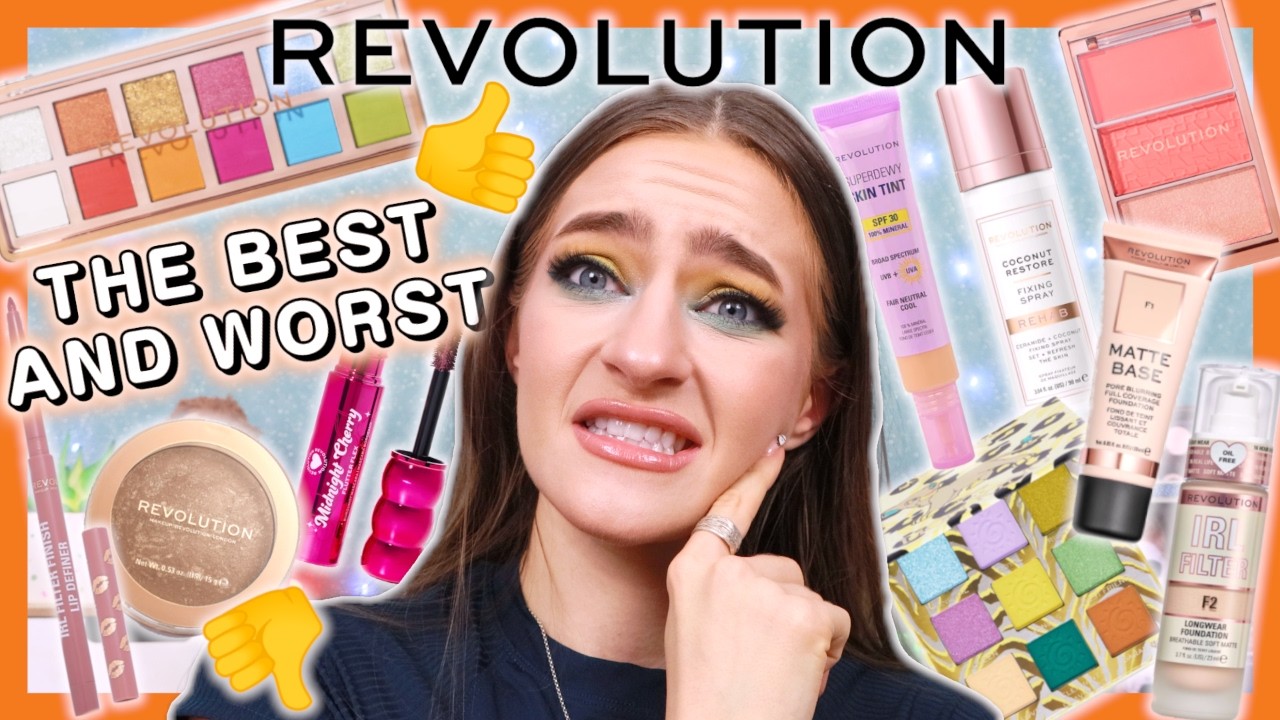 The 5 Best And 5 Worst Products From Makeup Revolution!! (save your money on these FLOPS!)