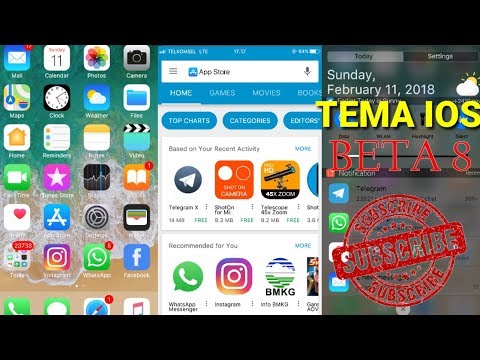 TEMA IOS  BETA BUAT XIAOMI