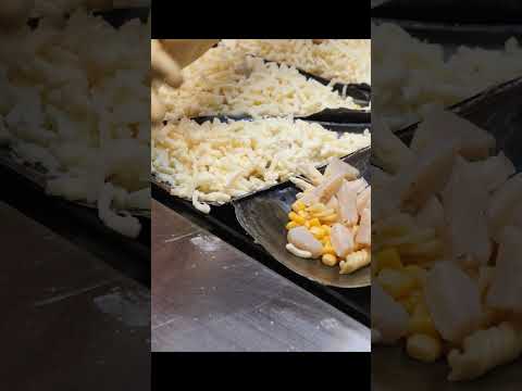 Grilled Pen Shell with Cheese #shorts