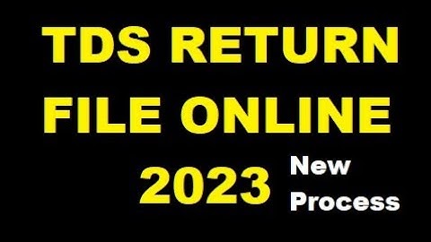 TDS Return Filing Online 2023 || TDS Quarterly Return Filing || How to File TDS Return Online
