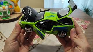 UNBOXING JADA Fast & Furious 1:24 Brian's Mitsubishi Eclipse Die-cast Car
