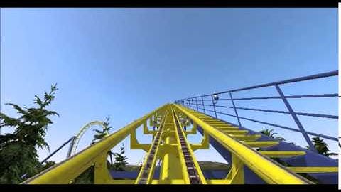 Glysis Corkscrew coaster POV Nolimits coaster 2