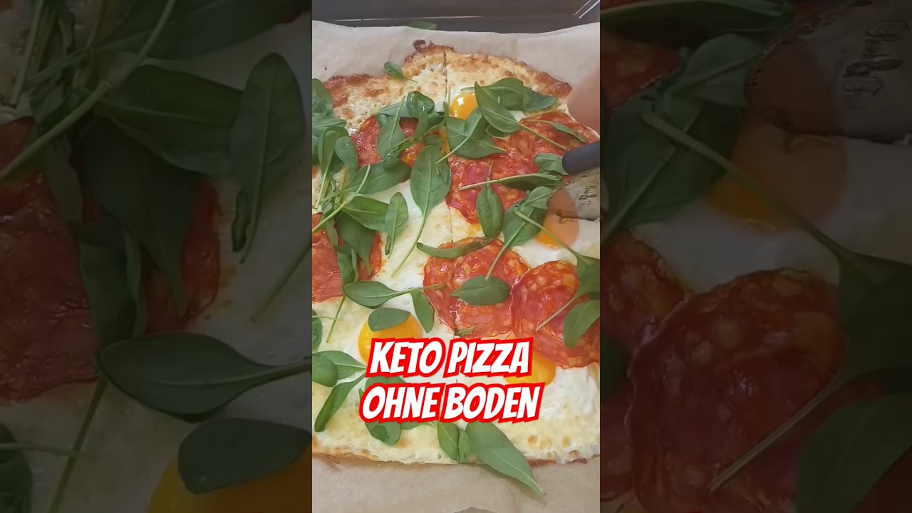 KETO PIZZA OHNE BODEN - YouTube