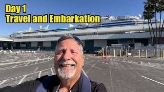 Royal Princess Group Cruise Day 1 | Travel day and embarkation at the port of Los Angles