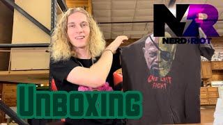 Nerd Riot x Secret Invasion shirt UNBOXING // One Last Fight